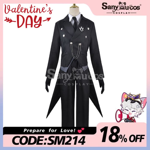 【In Stock】Anime Black Butler Cosplay Sebastian Michaelis Costume Plus Size Costumes