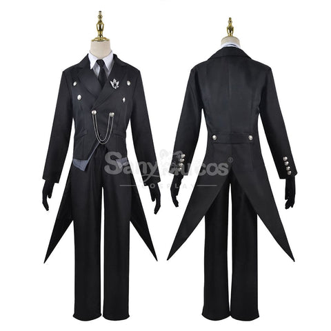 【In Stock】Anime Black Butler Cosplay Sebastian Michaelis Costume Plus Size Costumes