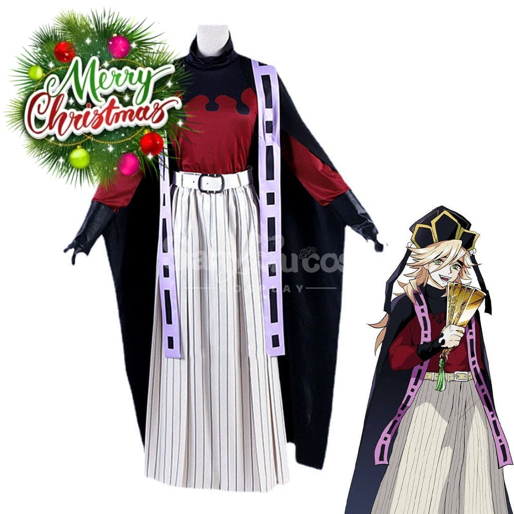 【In Stock】Anime Demon Slayer Cosplay Doma Costume Plus Size Costumes