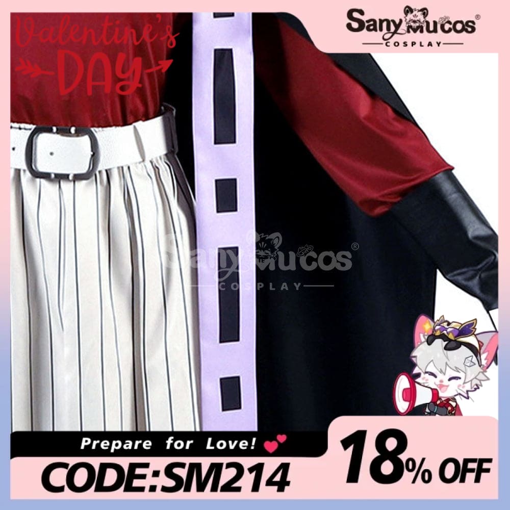 【In Stock】Anime Demon Slayer Cosplay Doma Costume Plus Size Costumes