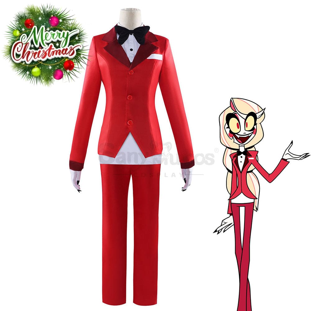 【In Stock】Anime Hazbin Hotel Cosplay Charlie Costume Plus Size Costumes