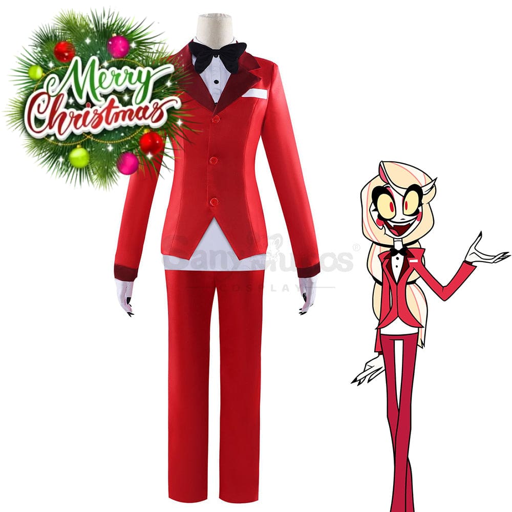 【In Stock】Anime Hazbin Hotel Cosplay Charlie Costume Plus Size Costumes