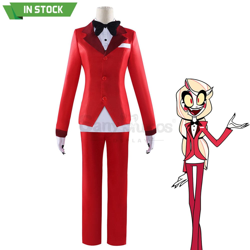 【In Stock】Anime Hazbin Hotel Cosplay Charlie Costume Plus Size Costumes