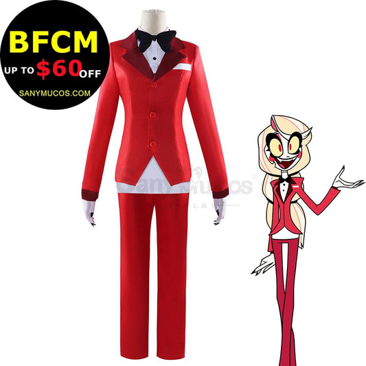 【In Stock】Anime Hazbin Hotel Cosplay Charlie Costume Plus Size Costumes 1000
