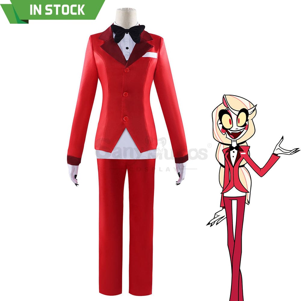 【In Stock】Anime Hazbin Hotel Cosplay Charlie Costume Plus Size Costumes