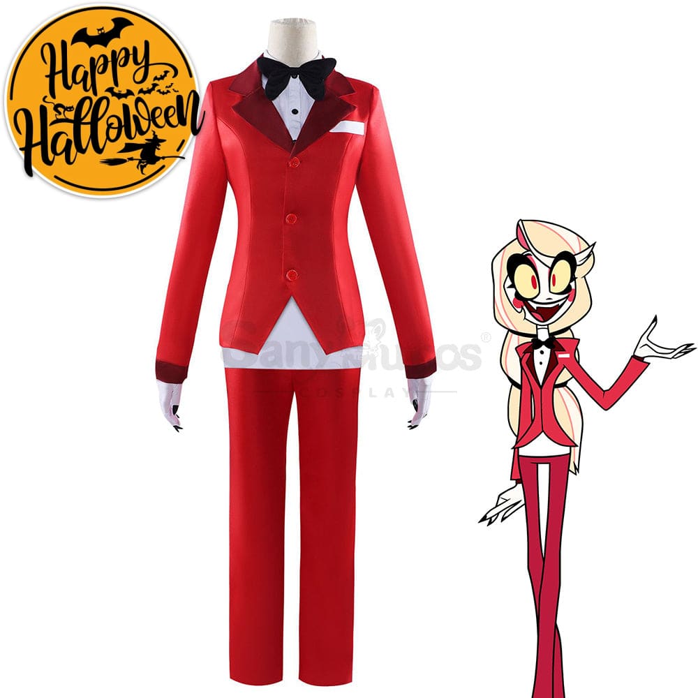 【In Stock】Anime Hazbin Hotel Cosplay Charlie Costume Plus Size Costumes