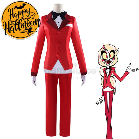 【In Stock】Anime Hazbin Hotel Cosplay Charlie Costume Plus Size Costumes