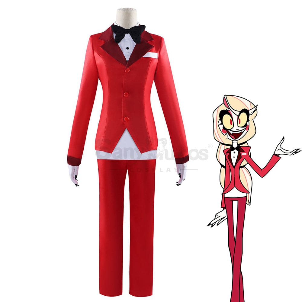 【In Stock】Anime Hazbin Hotel Cosplay Charlie Costume Plus Size Costumes