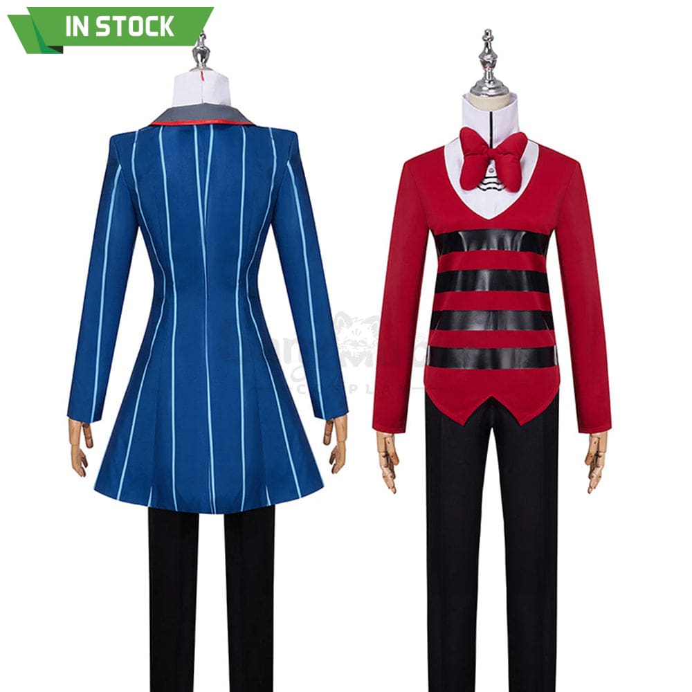 【In Stock】Anime Hazbin Hotel Cosplay Vox Costume Costumes