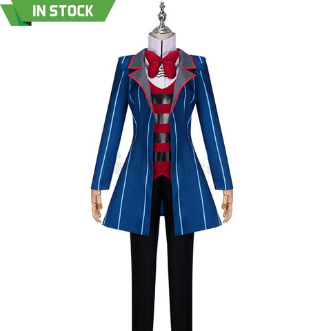 【In Stock】Anime Hazbin Hotel Cosplay Vox Costume Costumes