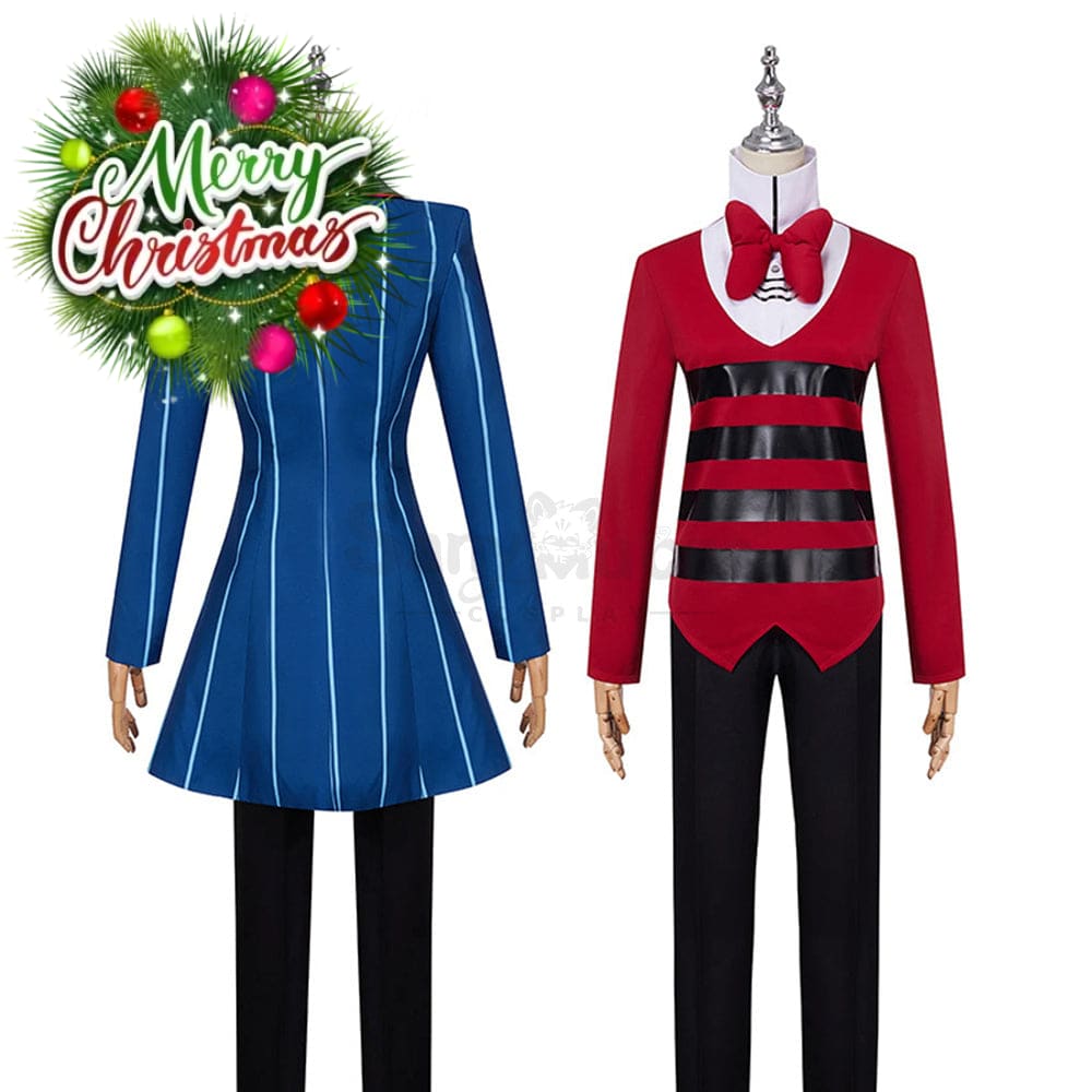 【In Stock】Anime Hazbin Hotel Cosplay Vox Costume Costumes