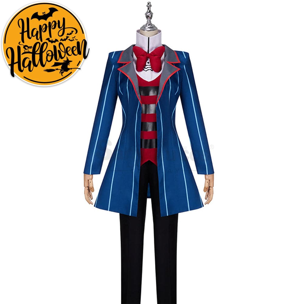【In Stock】Anime Hazbin Hotel Cosplay Vox Costume Costumes