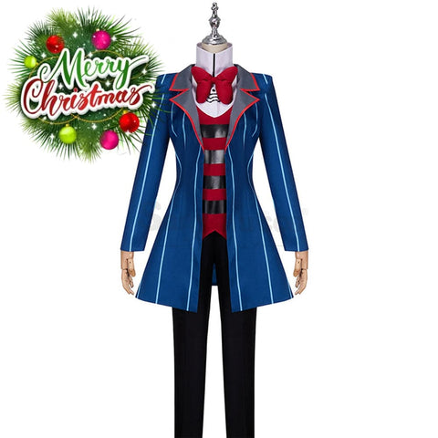 【In Stock】Anime Hazbin Hotel Cosplay Vox Costume Costumes