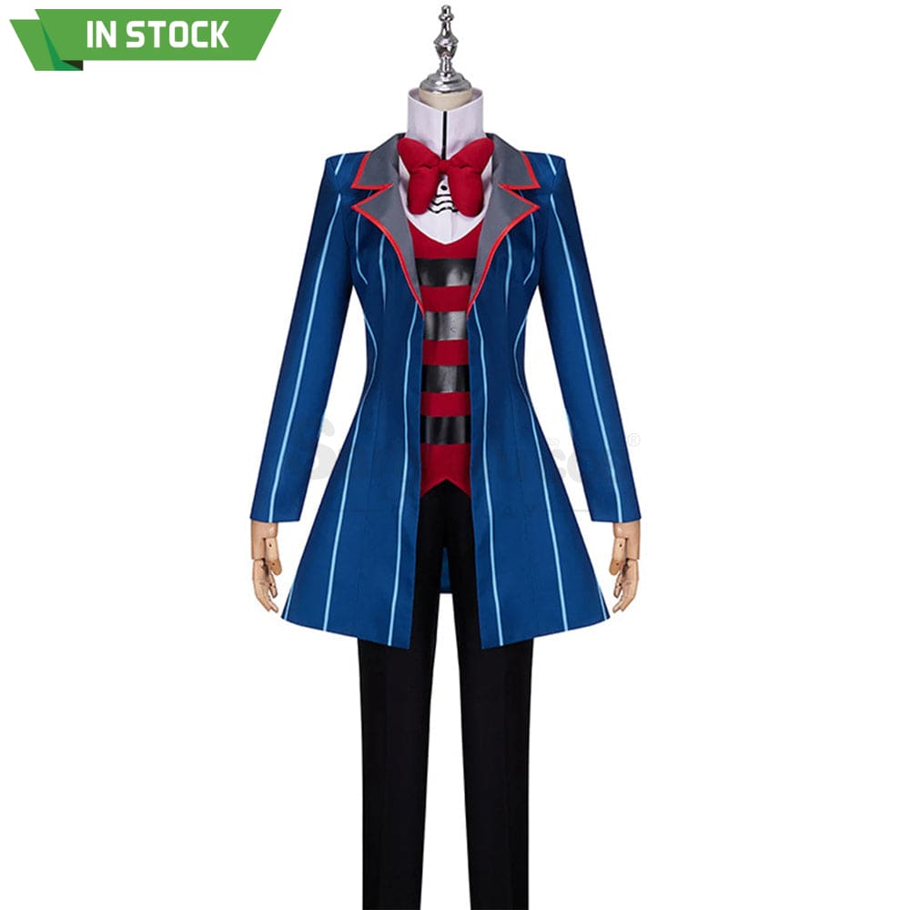 【In Stock】Anime Hazbin Hotel Cosplay Vox Costume Costumes