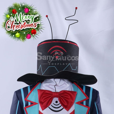 【In Stock】Anime Hazbin Hotel Cosplay Vox Costume Plus Size Costumes