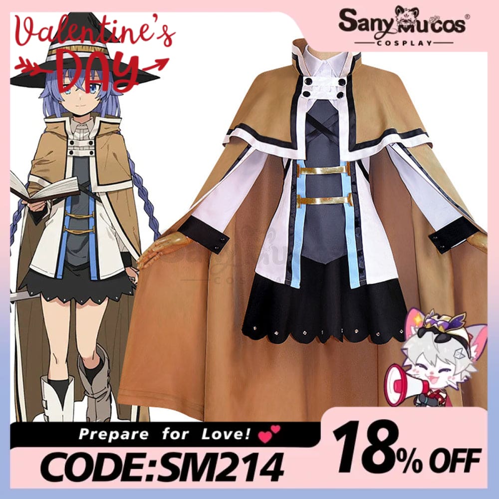 【In Stock】Anime Mushoku Tensei: Jobless Reincarnation Cosplay Roxy Migurdia Costume Plus Size