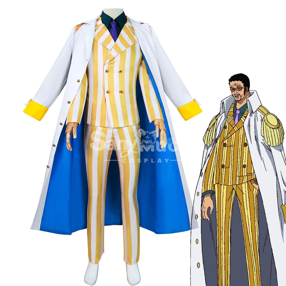 【In Stock】Anime One Piece Cosplay Borsalino Costume Costumes