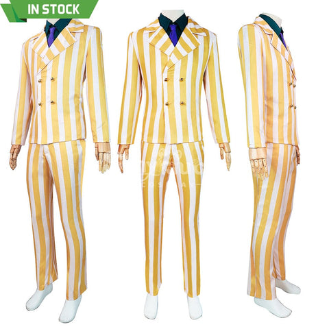 【In Stock】Anime One Piece Cosplay Borsalino Costume Costumes