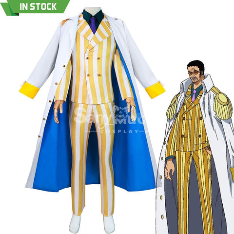 【In Stock】Anime One Piece Cosplay Borsalino Costume Costumes