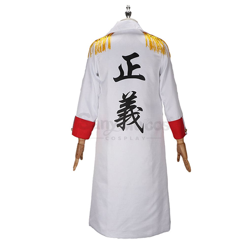 【In Stock】Anime One Piece Cosplay Marine Officers Cape Costume Costumes