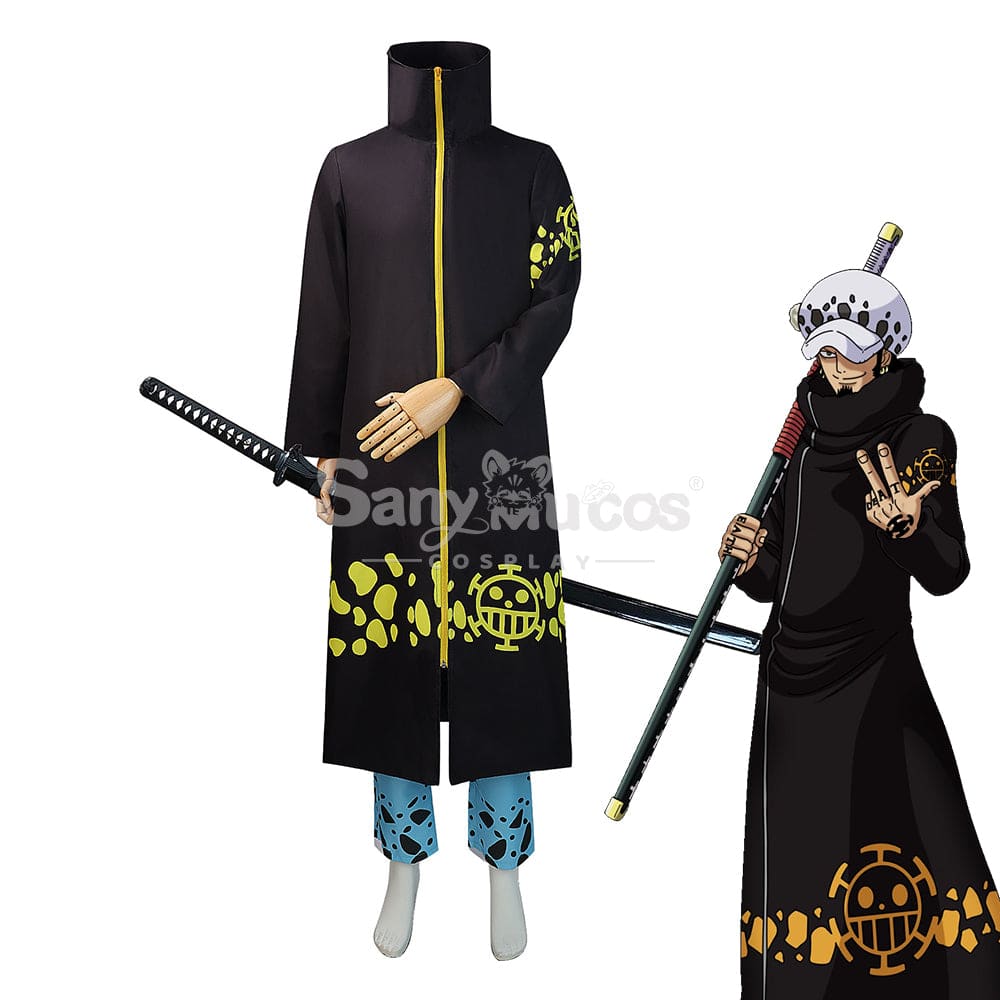 【In Stock】Anime One Piece Cosplay Trafalgar D. Water Law Trench Coat Costume Costumes