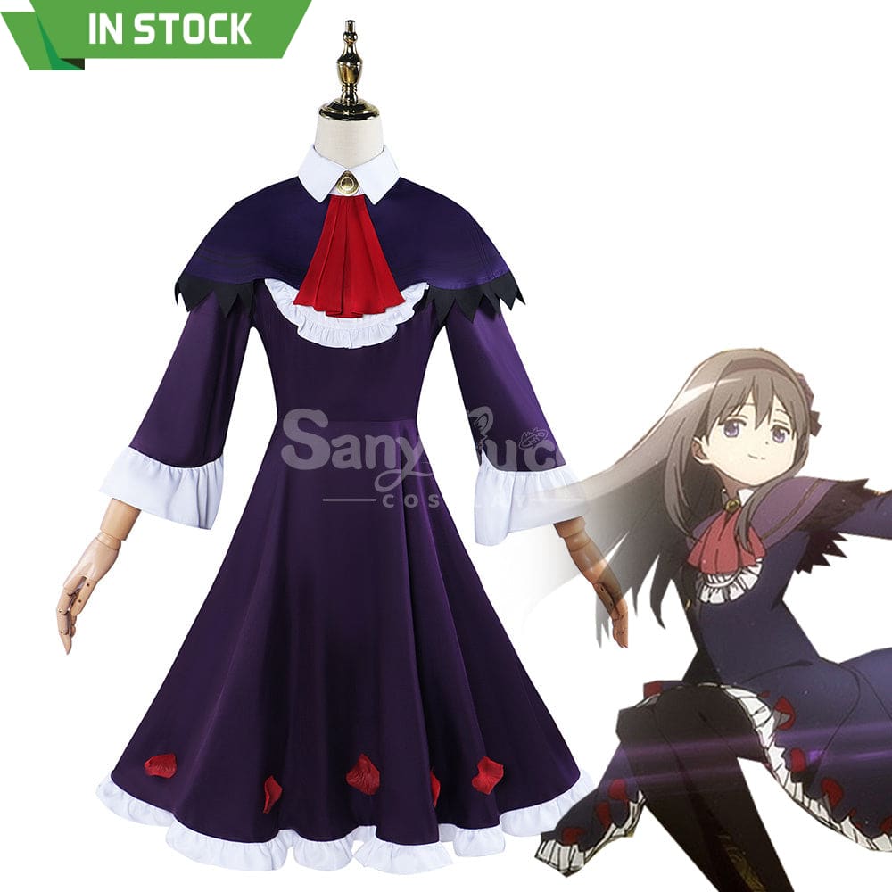 【In Stock】Anime Puella Magi Madoka Magica Cosplay Akemi Homura Costume Plus Size Costumes