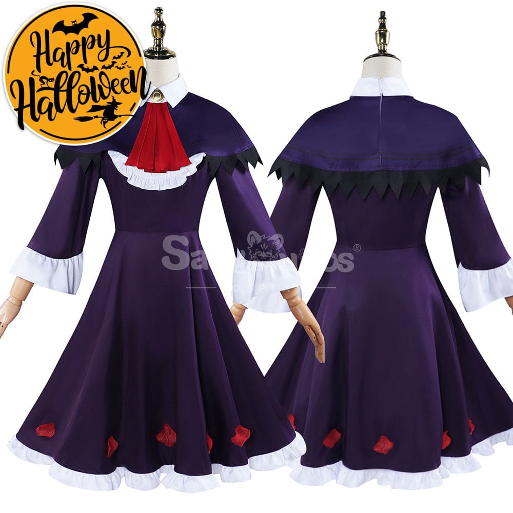 【In Stock】Anime Puella Magi Madoka Magica Cosplay Akemi Homura Costume Plus Size Costumes