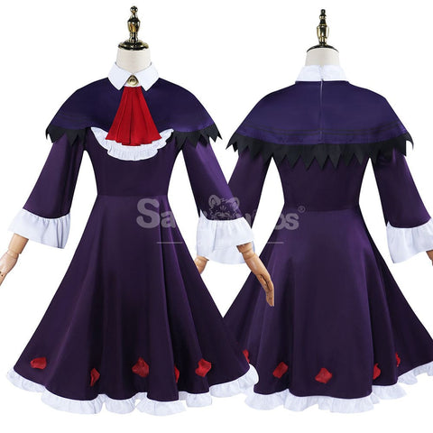 【In Stock】Anime Puella Magi Madoka Magica Cosplay Akemi Homura Costume Plus Size Costumes