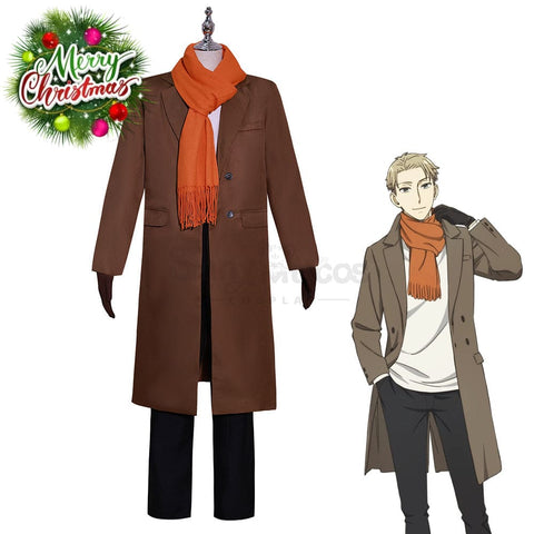 【In Stock】Anime Spy X Family Code: White Cosplay Loid Forger Costume Costumes