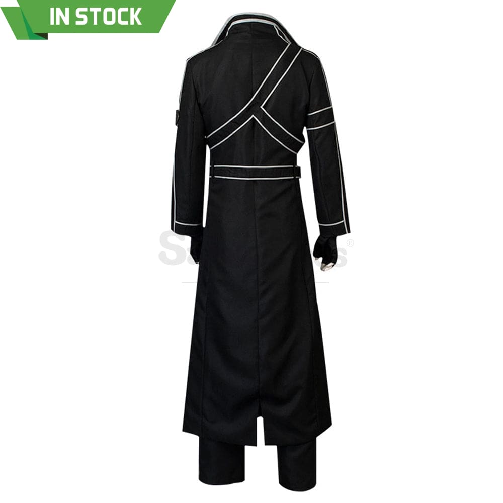 【In Stock】Anime Sword Art Online Cosplay Sao Kirigaya Kazuto Costume Plus Size Costumes