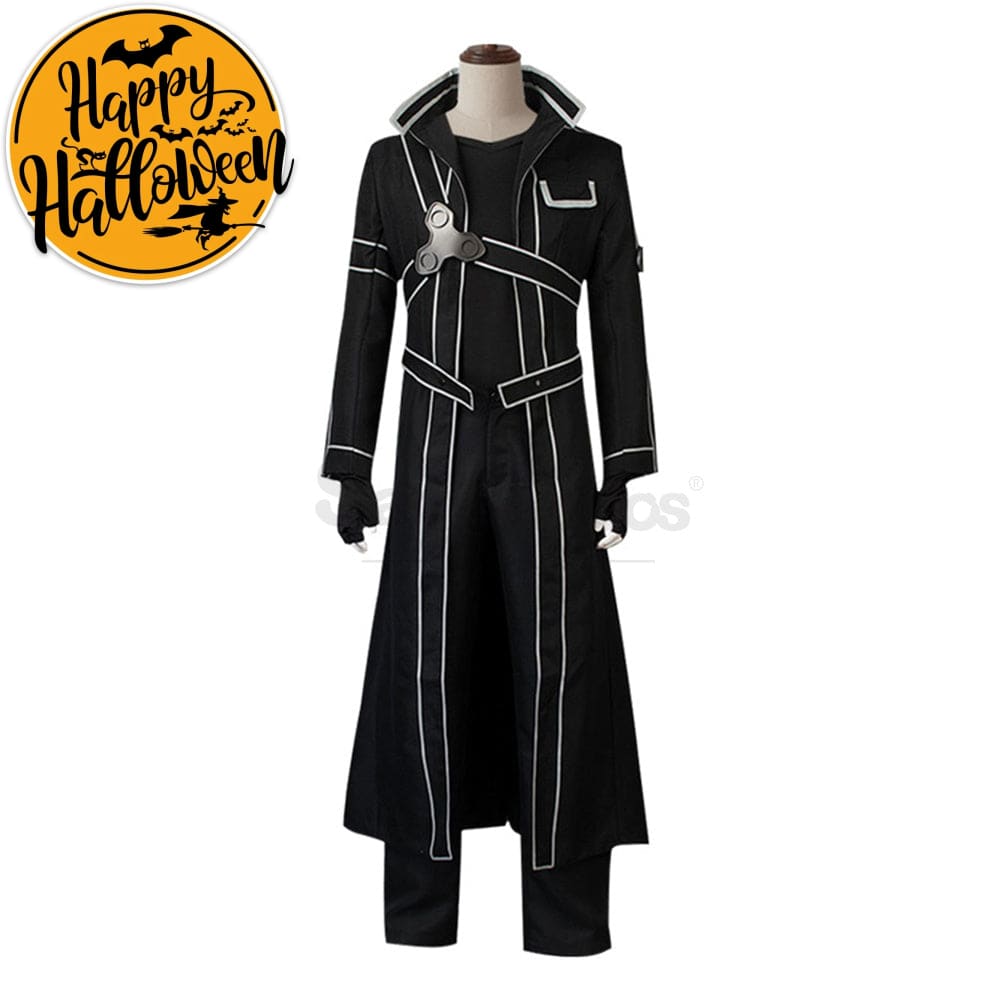 【In Stock】Anime Sword Art Online Cosplay Sao Kirigaya Kazuto Costume Plus Size Costumes