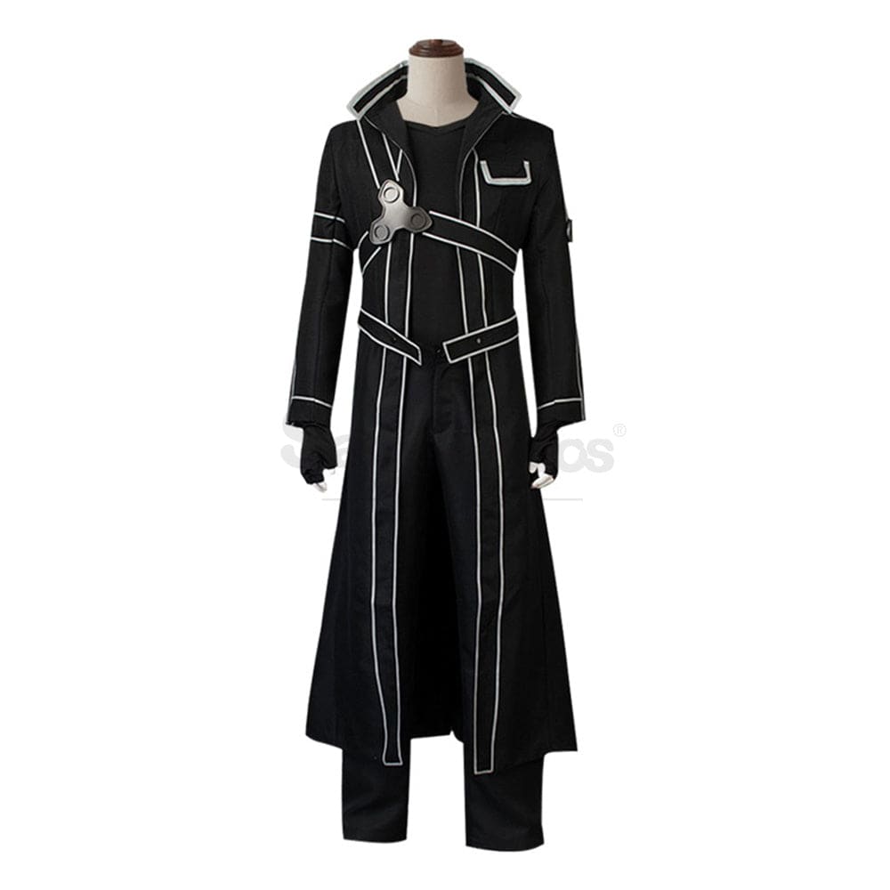 【In Stock】Anime Sword Art Online Cosplay Sao Kirigaya Kazuto Costume Plus Size Costumes