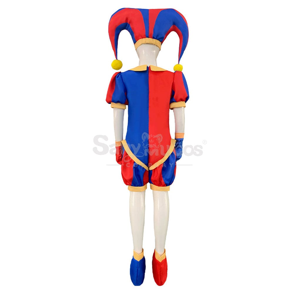 【In Stock】Anime The Amazing Digital Circus Cosplay Pomni Costume Deluxe Edition Costumes