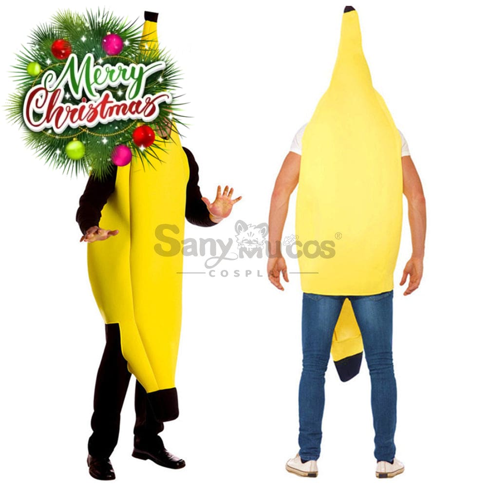 【In Stock】Halloween Cosplay Banana Suit Costume Costumes