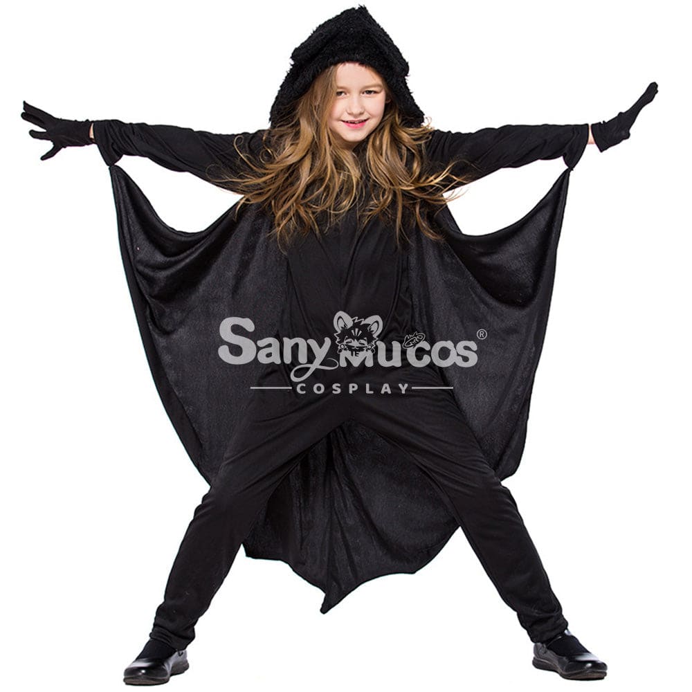 【In Stock】Halloween Cosplay Bat Jumpsuit Costume Kid Size Costumes