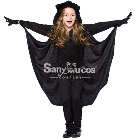 【In Stock】Halloween Cosplay Bat Jumpsuit Costume Kid Size Costumes