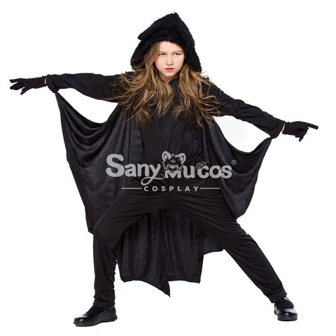 【In Stock】Halloween Cosplay Bat Jumpsuit Costume Kid Size Costumes