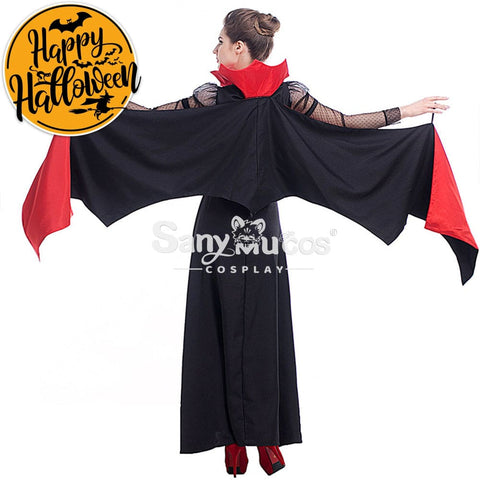 【In Stock】Halloween Cosplay Bat Vampire Red Devil Costume Costumes