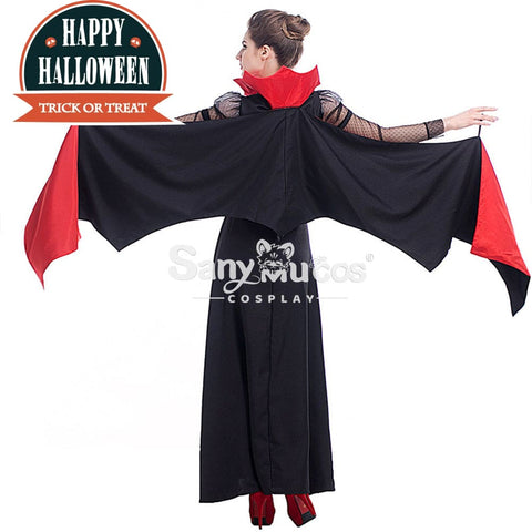 【In Stock】Halloween Cosplay Bat Vampire Red Devil Costume Costumes
