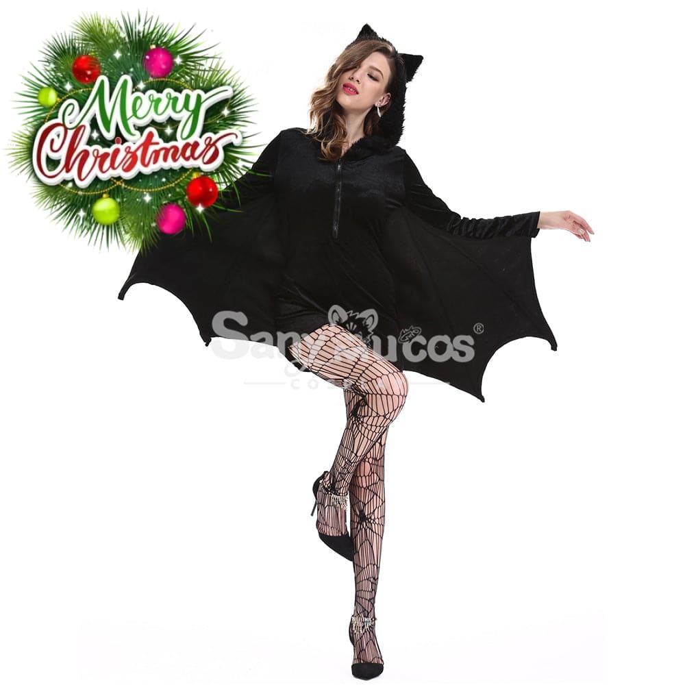 【In Stock】Halloween Cosplay Bat Vampire Suit Costume Costumes