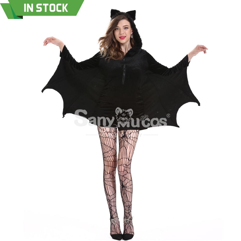 【In Stock】Halloween Cosplay Bat Vampire Suit Costume Costumes