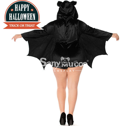 【In Stock】Halloween Cosplay Bat Vampire Suit Costume Plus Size Costumes