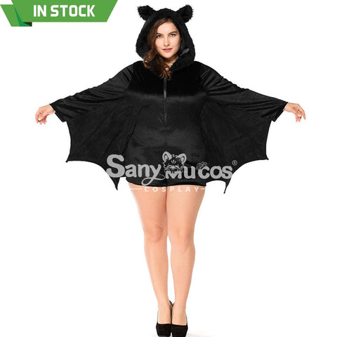 【In Stock】Halloween Cosplay Bat Vampire Suit Costume Plus Size Costumes