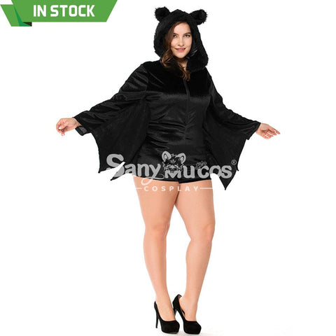【In Stock】Halloween Cosplay Bat Vampire Suit Costume Plus Size Costumes