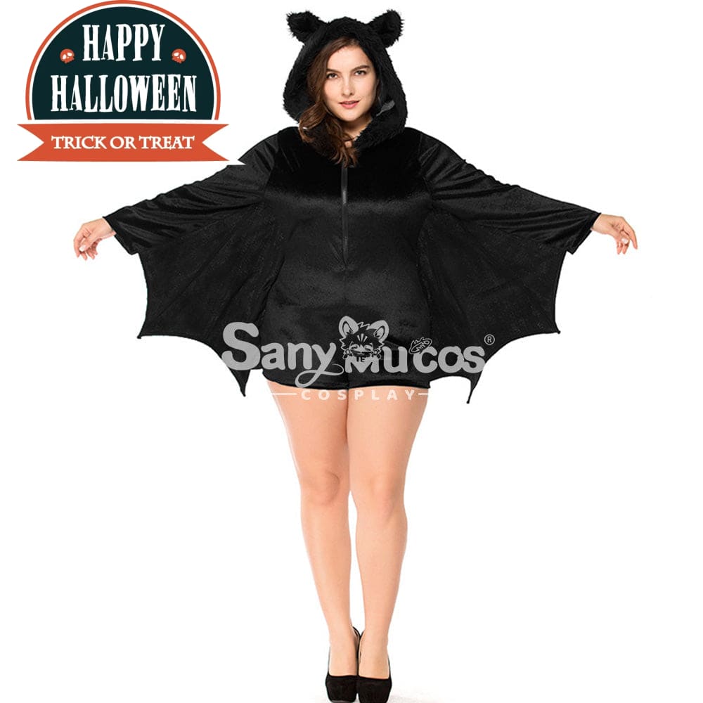 【In Stock】Halloween Cosplay Bat Vampire Suit Costume Plus Size Costumes