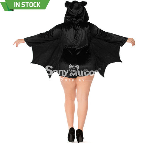 【In Stock】Halloween Cosplay Bat Vampire Suit Costume Plus Size Costumes