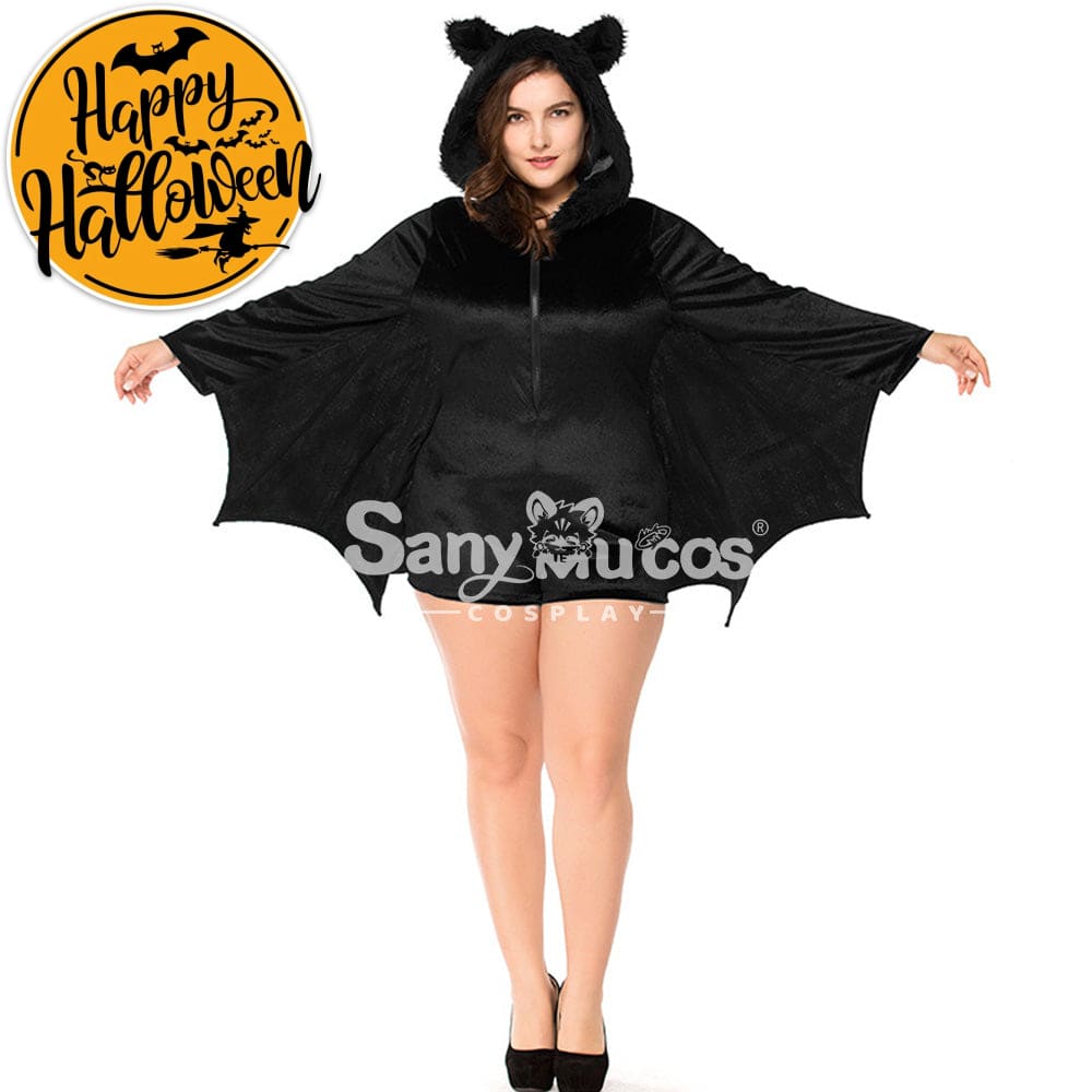 【In Stock】Halloween Cosplay Bat Vampire Suit Costume Plus Size Costumes