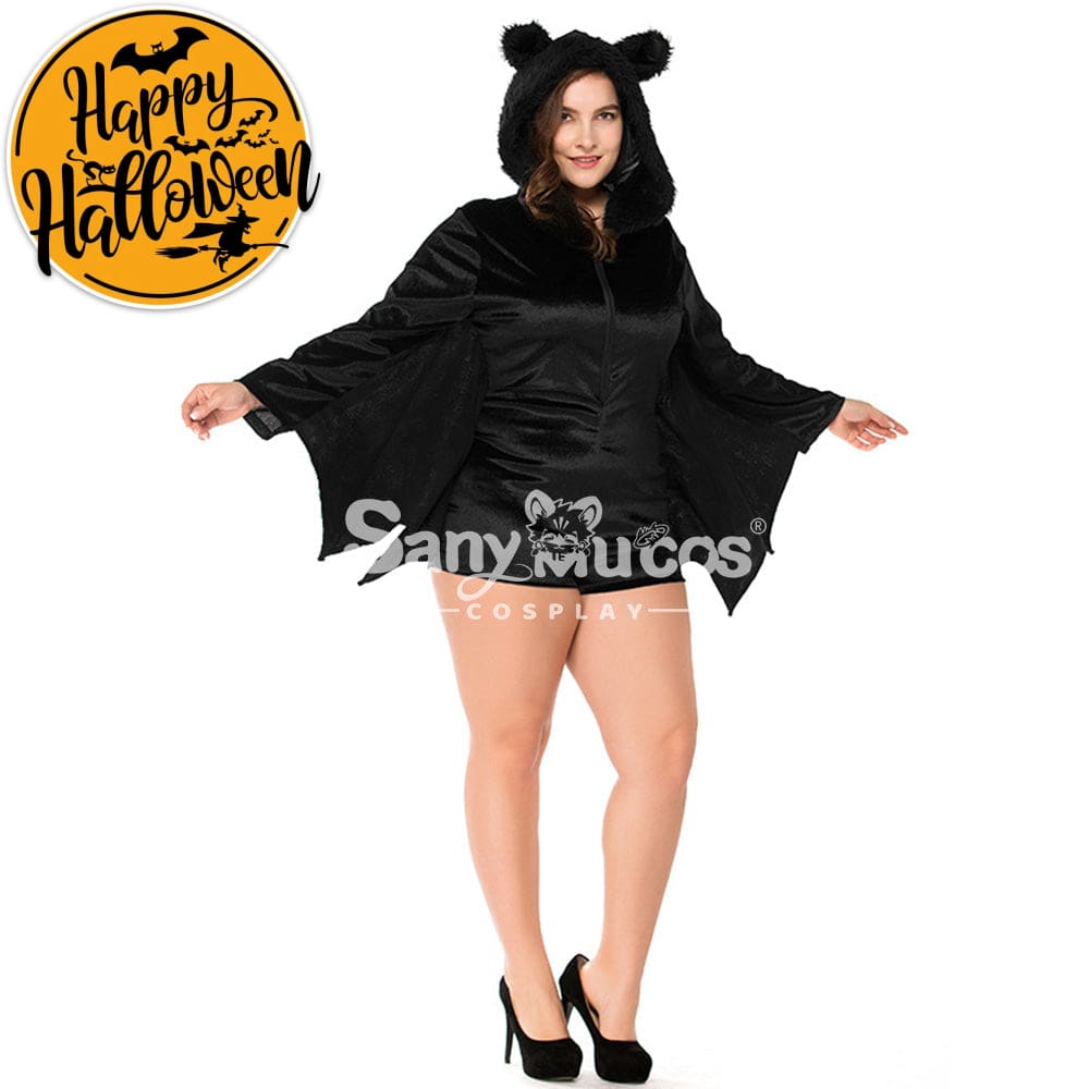 【In Stock】Halloween Cosplay Bat Vampire Suit Costume Plus Size Costumes