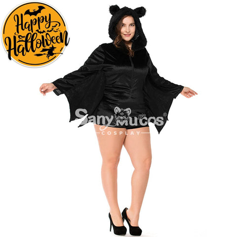 【In Stock】Halloween Cosplay Bat Vampire Suit Costume Plus Size Costumes