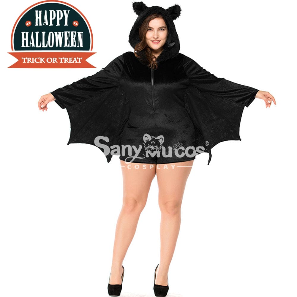 【In Stock】Halloween Cosplay Bat Vampire Suit Costume Plus Size Costumes